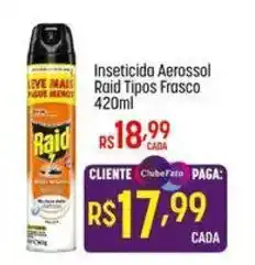 Muffato Inseticida aerossol raid tipos frasco oferta