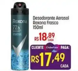 Muffato Desodorante Aerosol Rexona Frasco oferta