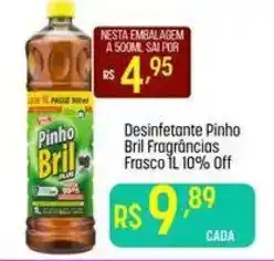 Muffato Desinfetante Pinho Bril Fragrâncias oferta