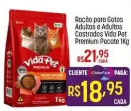 Muffato Ração para Gatos Adultos e Adultos Castrados Vida Pet Premium oferta