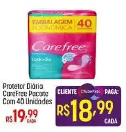 Muffato Protetor Diário Carefree Pacote oferta