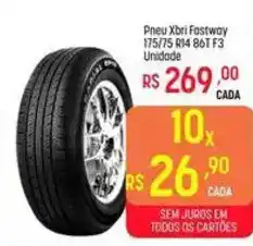 Muffato Pneu Xbr Fastway oferta