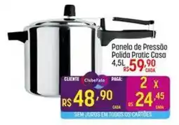Muffato Panela de Pressão Polida Pratic Casa oferta