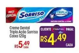 Muffato Creme Dental Tripla Ação Sorriso oferta