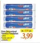 Atacadão Pacote - pote descartável térmico totalplast oferta