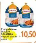 Atacadão Macedo - frango inteiro congelado oferta
