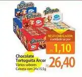 Atacadão Arcor - chocolate tortuguita oferta