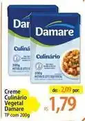 Atacadão Damare - creme culinário vegetal oferta