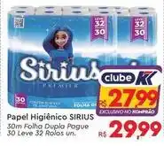 Komprao Atacadista Sirius - papel higiênico oferta