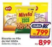 Komprao Atacadista Ninfa - biscoito ou pão de mel oferta