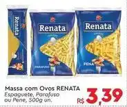 Komprao Atacadista Renata - massa com ovos oferta