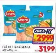 Komprao Atacadista Seara - filé de tilápia oferta