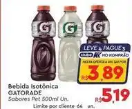 Komprao Atacadista Gatorade - bebida isotónica oferta
