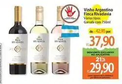 Atacadão Argentino - vinho oferta