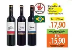 Atacadão Salton - vinho classic oferta
