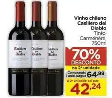Carrefour Casillero del diablo - vinho chileno oferta
