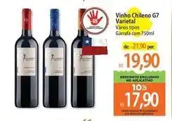 Atacadão Vinho chileno varietal oferta