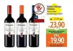 Atacadão Chilano - vinho chileno oferta