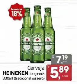 Cometa Supermercados Cerveja heineken long neck oferta