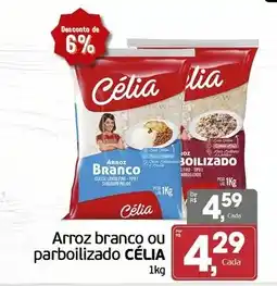 Cometa Supermercados Arroz branco ou parboilizado célia oferta