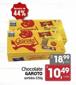 Cometa Supermercados Chocolate garoto sortidos oferta