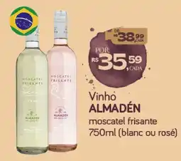 Cometa Supermercados vinho almadén moscatel frisante oferta