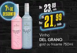 Cometa Supermercados vinho del grano gold ou frisante oferta