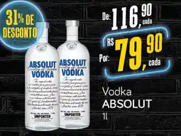 Cometa Supermercados Vodka absolut oferta