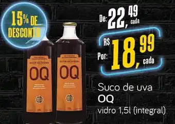 Suco de uva OQ