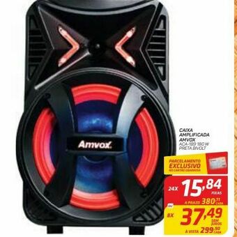 GBarbosa Caixa amplificada amvox oferta