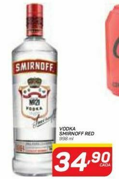 GBarbosa Vodka smirnoff red oferta