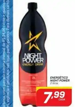 GBarbosa Energético night power oferta
