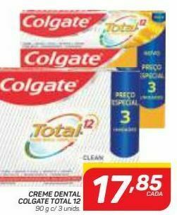 GBarbosa Creme dental colgate total 12 oferta