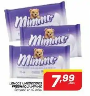 GBarbosa Lenços umedecidos freshaqua mimmo oferta