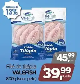 Cometa Supermercados Filé de tilápia valefish oferta