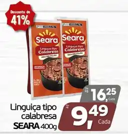Cometa Supermercados Linguiça tipo calabresa oferta