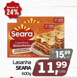 Cometa Supermercados Lasanha seara oferta