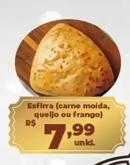 Cometa Supermercados Esfirra (carne moída, queijo ou frango) oferta