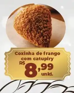 Cometa Supermercados Coxinha de frango com catupiry oferta