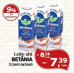 Cometa Supermercados Leite uht betânia oferta