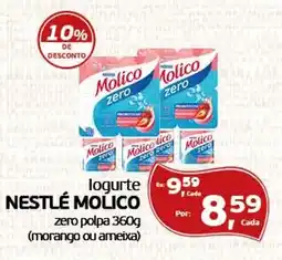 Cometa Supermercados logurte nestlé molico zero polpa oferta