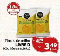 Cometa Supermercados Flocos de milho livre d oferta