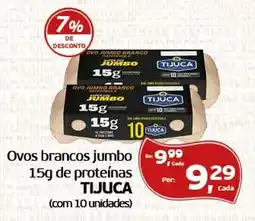 Cometa Supermercados Ovos brancos jumbo oferta