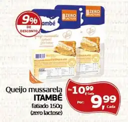 Cometa Supermercados Queijo mussarela itambé oferta