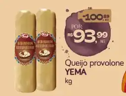 Cometa Supermercados Queijo provolone yema oferta
