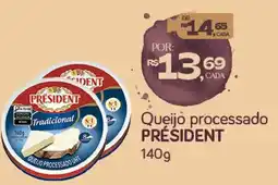 Cometa Supermercados Queijo processado président oferta