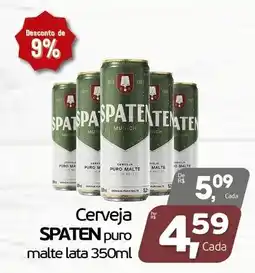 Cometa Supermercados Cerveja spaten puro malte lata oferta