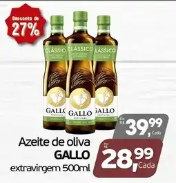 Cometa Supermercados Azeite de oliva gallo extravirgem oferta