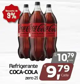 Cometa Supermercados Refrigerante coca-cola zero 2l oferta