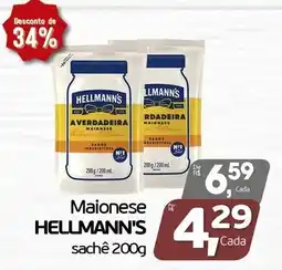 Cometa Supermercados Maionese hellmann's sachê 200g oferta